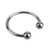 Steel Glans Ring With 2 Balls